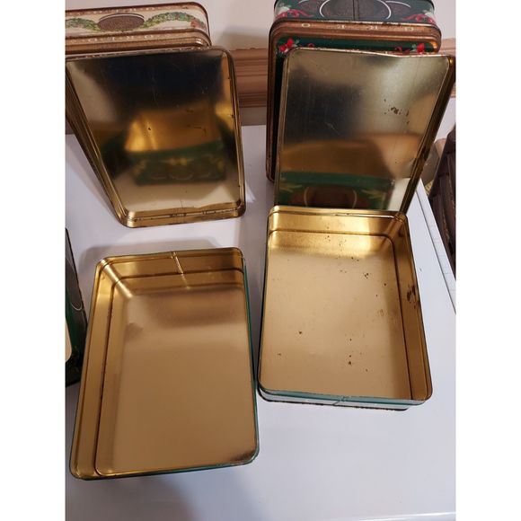 Oreo Vintage Christmas Tins 1990 1991 1992 1993 1994 Lot/Bundle 6 - Picture 12 of 16